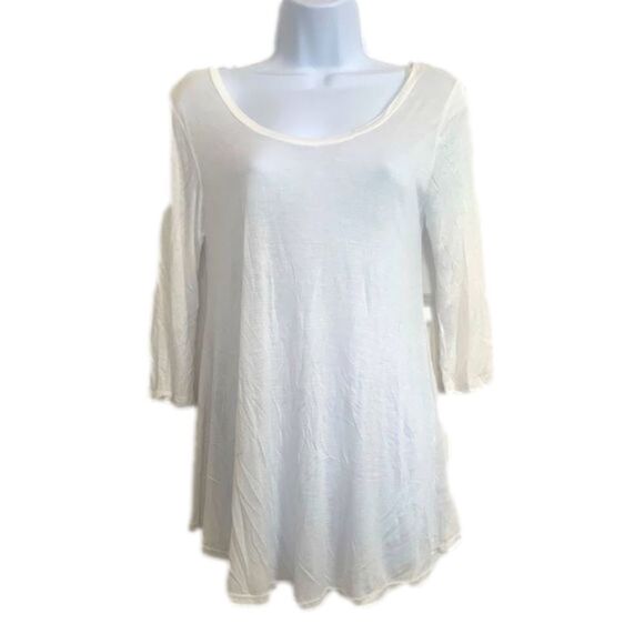 NWT White Active USA Top - Picture 1 of 3